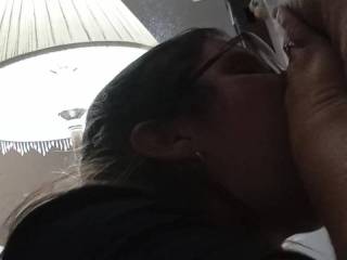 Some side view of Sondra sucked me off