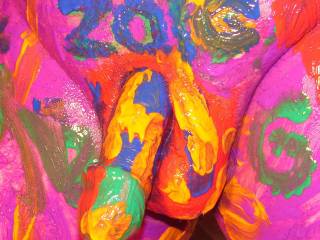 fingerpainting fun