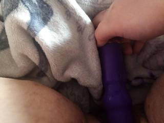 My pussy is so wet using my new vibrator anyone wanna see it in action??