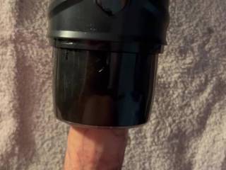 Playing with my sextoy. I love being milked by this thing so much. It feels incredibly intense. It goes up and down while it rotates. Do you guys like watching it?