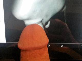 Playing with countandessa's pictures. Wish it was really my cock there...