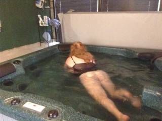 Hot tub fun