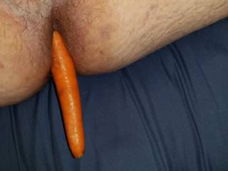 Masturbating with this carrot. Can you replace it with something?
