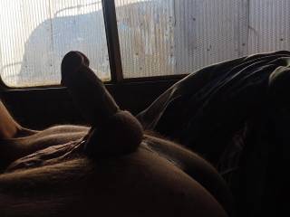 knees to chest cock pushed down