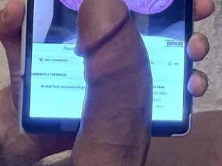 Hot and hard tribute for N2CXTZNG10!! Those bigs tits hanging look so good! Come tease my hard cock with them until I can’t stand it anymore and need to fuck you! Then I want you on your back with your legs spread wide! Let’s Fuck!