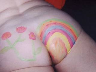 Fun with body paint.