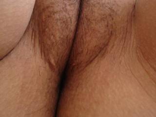Showing my pussy before shaving