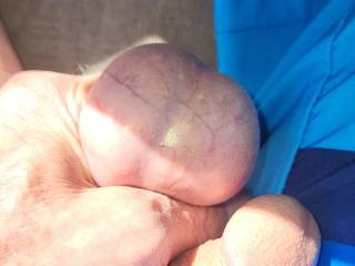 Balls being squeezed