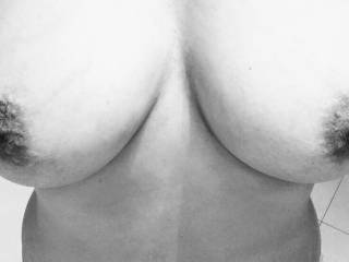 I sucked my nipples hard!