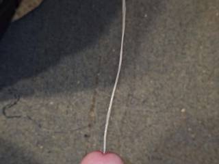 A snapshot of my toy making me shoot cum