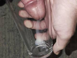 Making a cum cocktail 🍆💦🍹