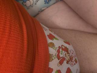 Playing in our cartoon undies.#3