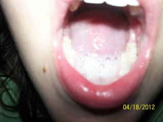 tasting my cum