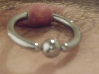 My right pierced nipple