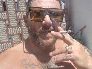 Enjoying the outdoors, fuck I love summer