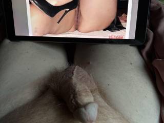 JoySun ~ “High heels and hairy pussy… !”
