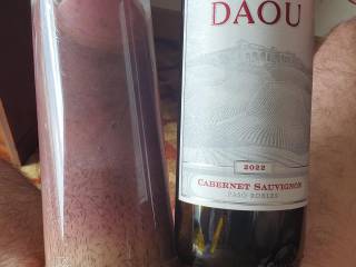 Comparing to the bottle of wine I drank
