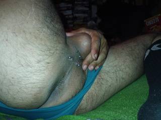 showing off the piercing its healing well the straight bar twisted on me caused a little discomfort
