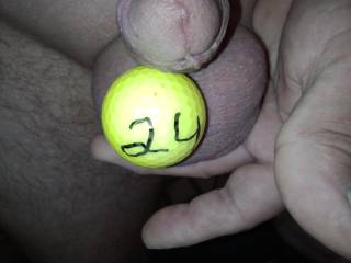 Anyone up for golf? 3 balls too choose from