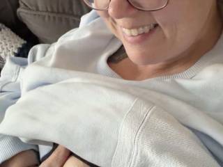 My engaged ginger MILF teacher loves to pop her tits out!