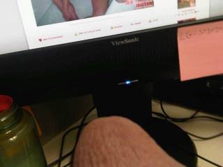 watching weareback\'s videos and looking at her great tits while i\'m at work!!  i couldn\'t resist!