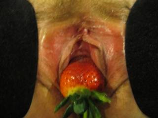 Oh Yes, Please allow me the opportunity to Slowly Eat the Strawberry out of your Vagina... YUMMY...

Love and Kisses, Maryann