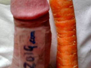 After the first date with a new guy, a girl tells to friend: "That I have not seen yet, his dick reminded me on a carrot!" 
â€žIt was that big?", asks a friend. 
"No, it was dirty!"
...
Nakon prvog spoja s novim deÄ�kom priÄ�a djevojka prijateljici: â