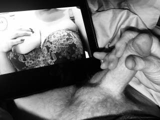 Masturbating for Bunny.