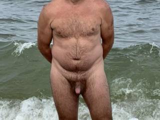 Visiting a nude beach