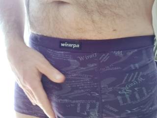 Mmmm silk undies wanna rub it