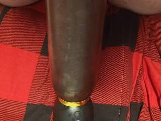 Here\'s what my cock looks like in my pump. How\'s it looking ladies 😉