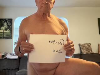 My naked Zoig ID photo