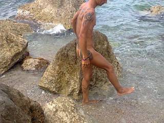me on the beach - Montenegro
