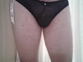 Thought I'd go sheer since I shaved