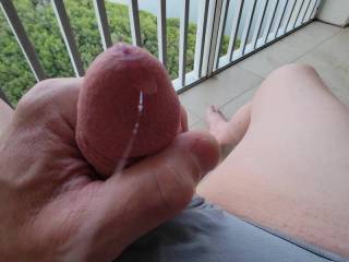 In Cape Coral, FL at The Westin playing around on the balcony watching the boats.