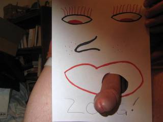 I think my cock became the "I" in Zoig.
