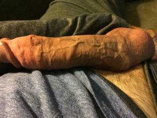 Anyplace you want to put this thick cock?