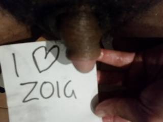 My zoig cock pic