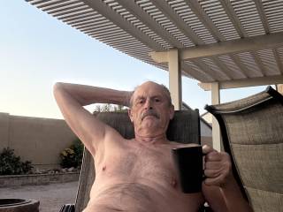 Enjoying the morning