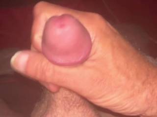 Rubbing one out!