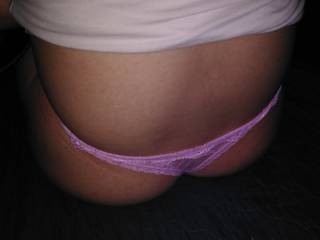 Like my pretty pink panties?