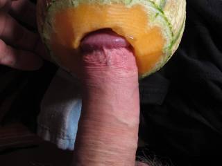 Home alone: melon fucking masturbating big dick