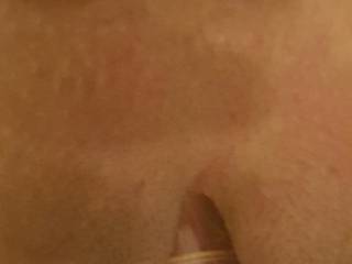 Tried a cup on her clit...