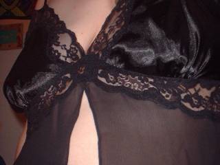 What do you think of my silkie black baby doll? Would you slowly strip it off?