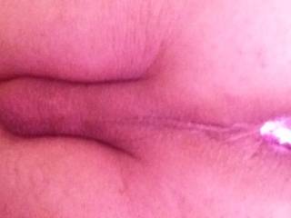Run your tongue along the ridge between my asshole and my balls.😱😋😈