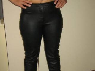 my tits and leather pants