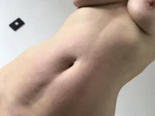 My big nipples and smooth body