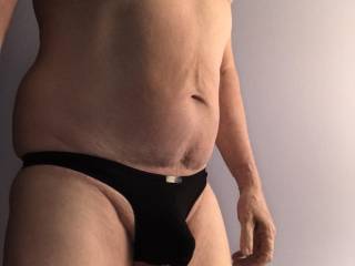The subject of thongs on men came up in chat so I thought I would try one. What do you think?