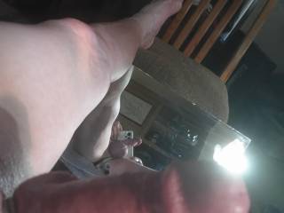 I have such a great time with my favorite toy in the mirror!  It always makes me drip and cum sooo hard!!!!