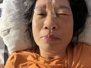 Early Tuesday morning before she left for work